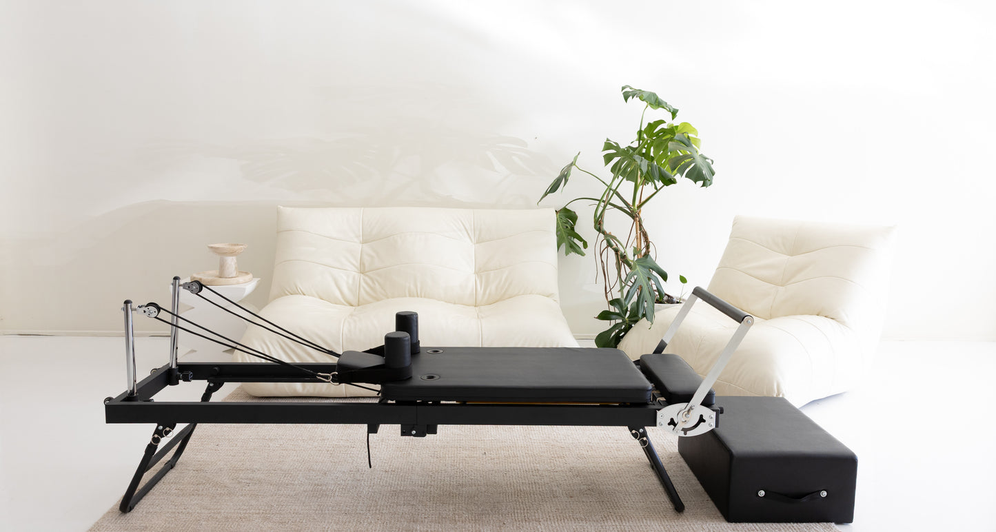 PILL-ATES Foldable Pilates Reformer Machine