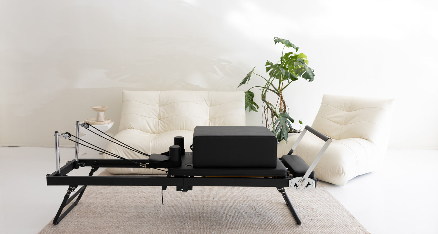 PILL-ATES Foldable Pilates Reformer Machine