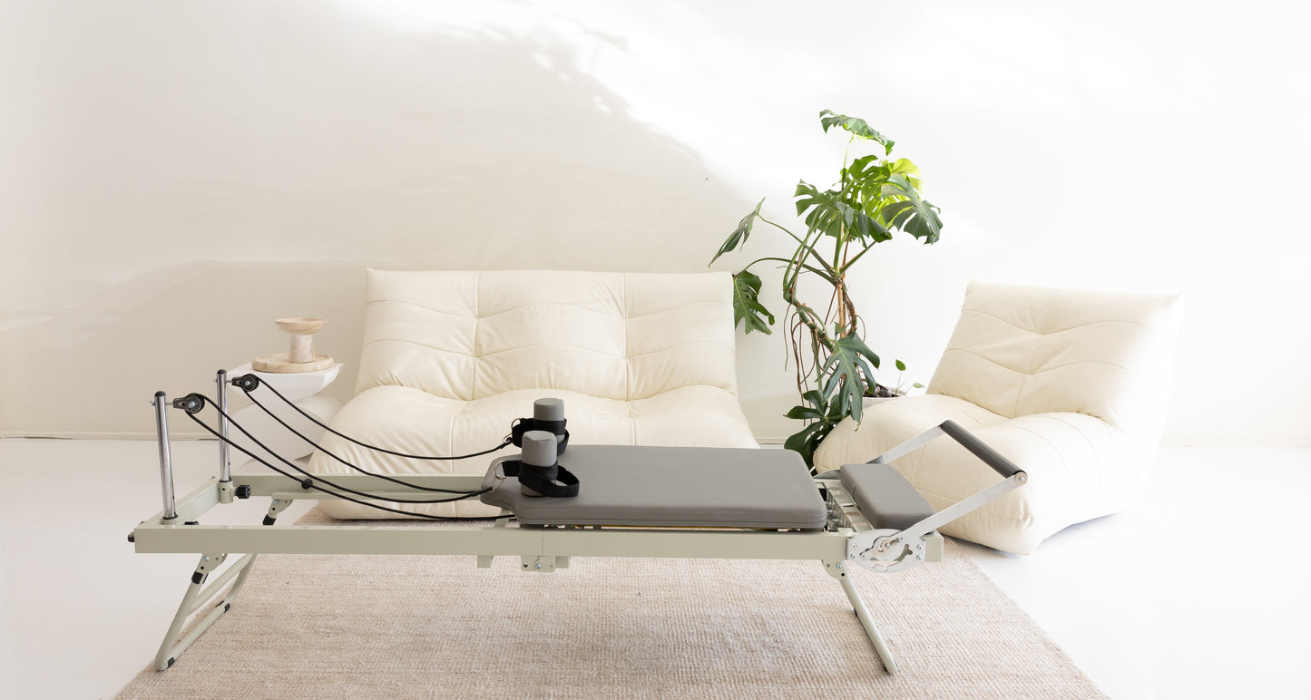 PILL-ATES Foldable Pilates Reformer Machine