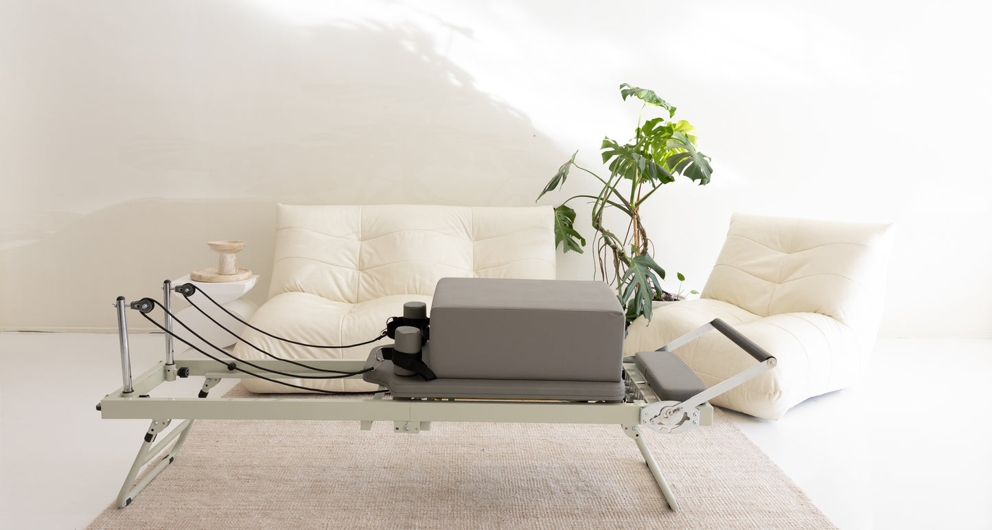 PILL-ATES Foldable Pilates Reformer Machine