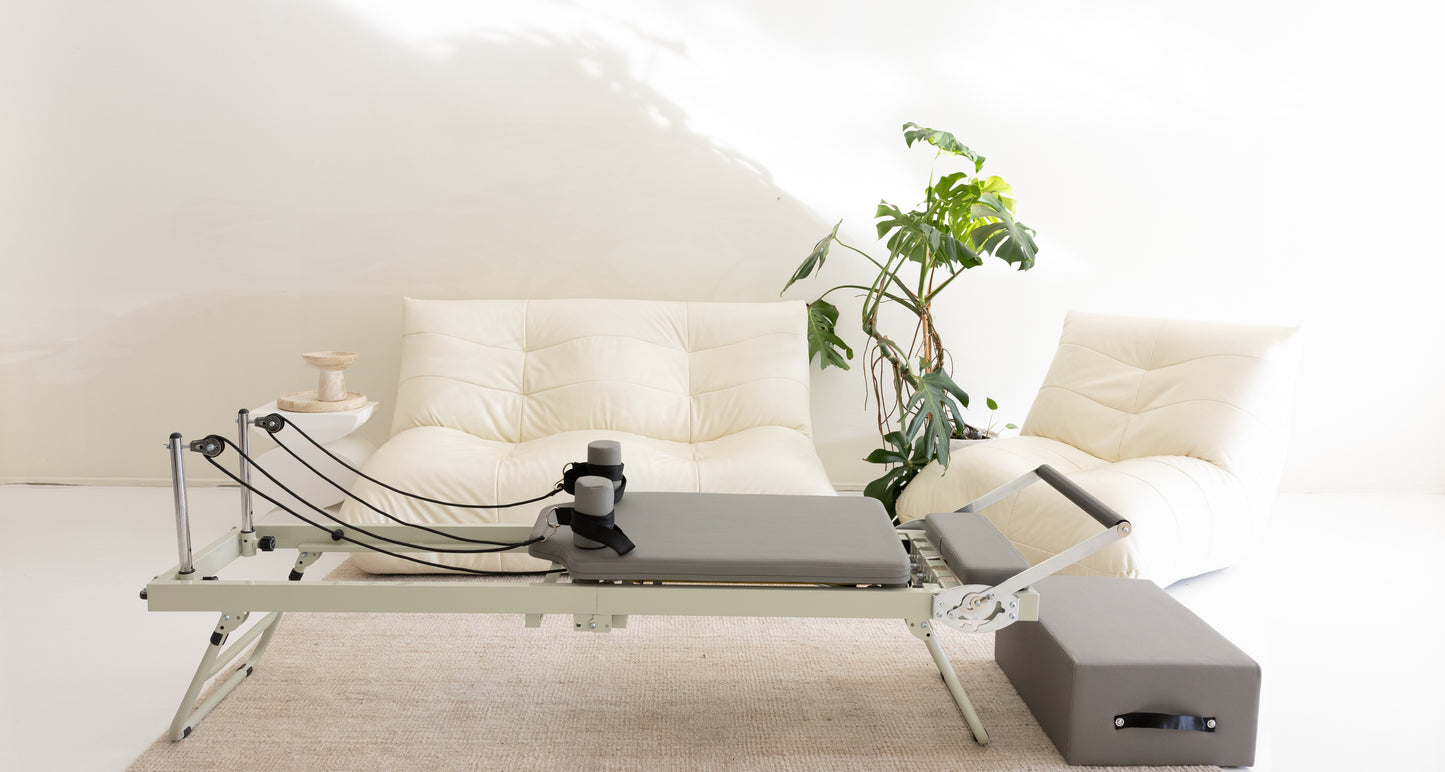 PILL-ATES Foldable Pilates Reformer Machine